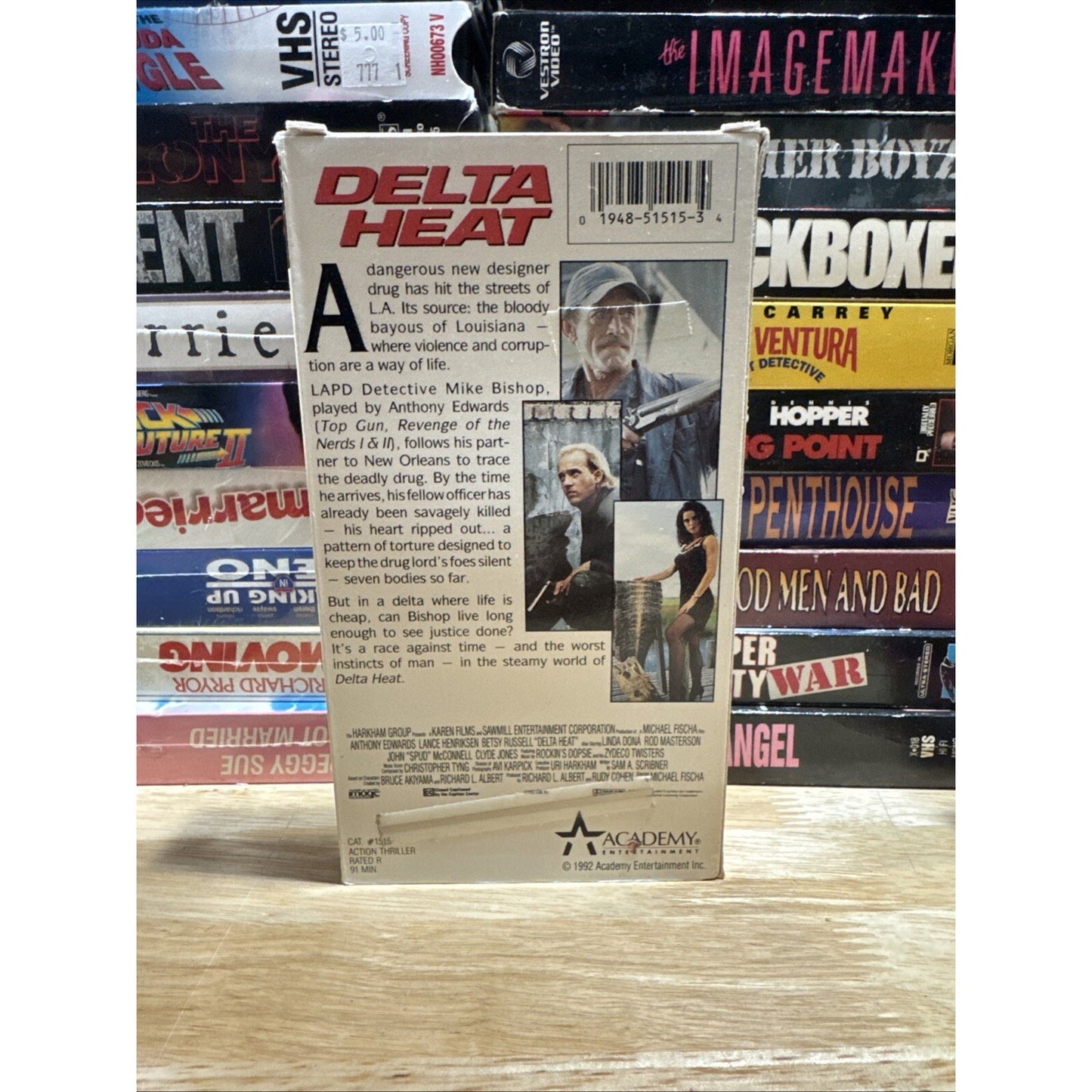 Delta Heat - VHS Used