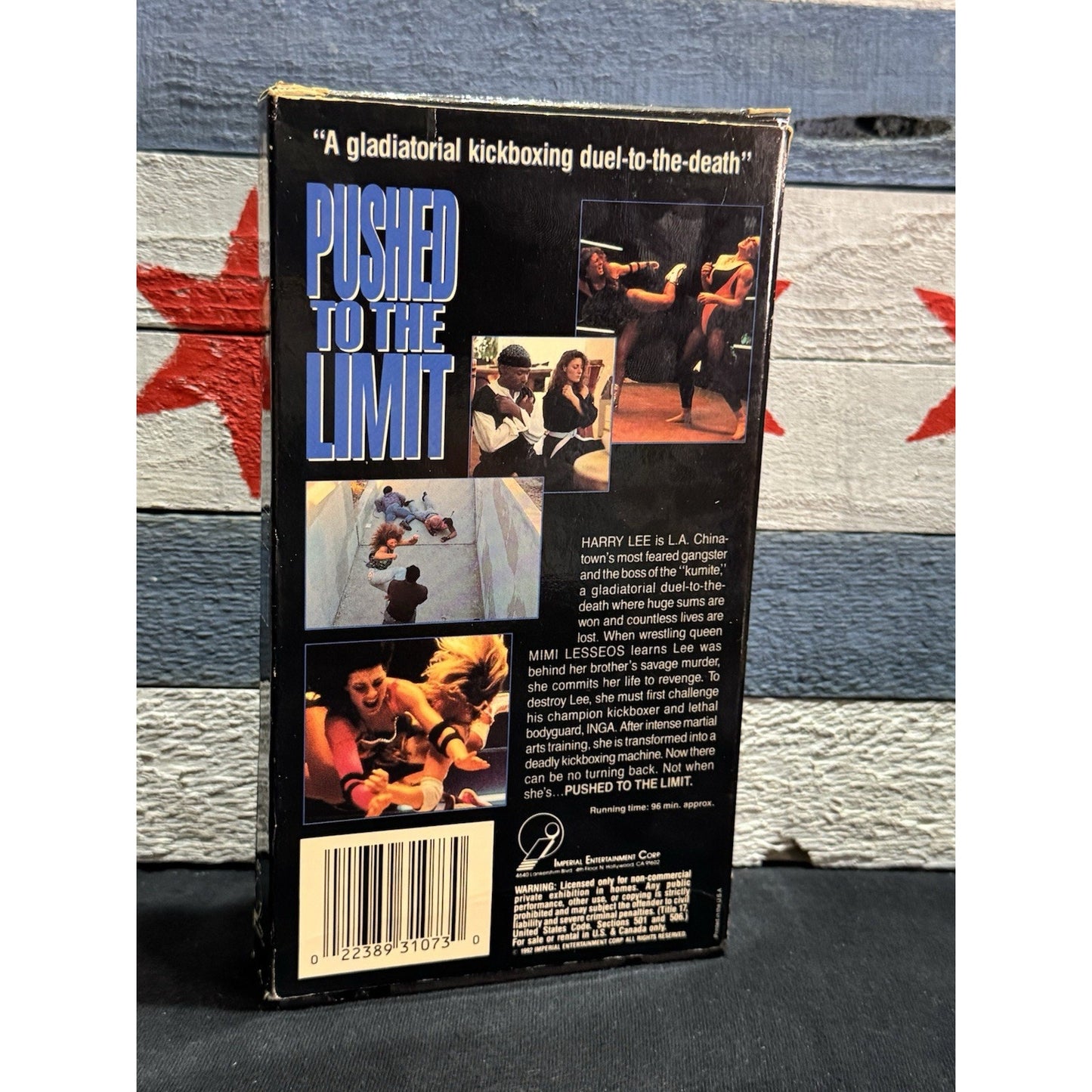 Pushed To The Limit - VHS Used