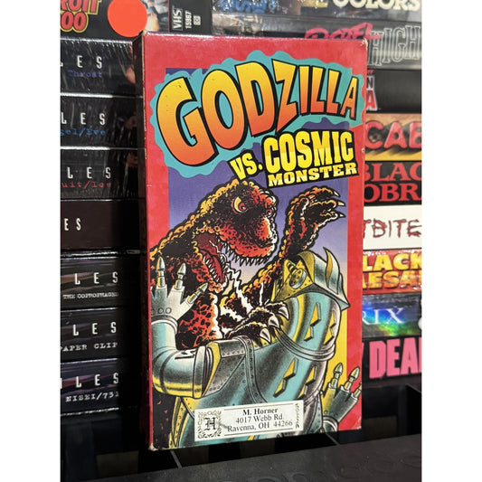 Godzilla Vs. Cosmic Monster - VHS Used