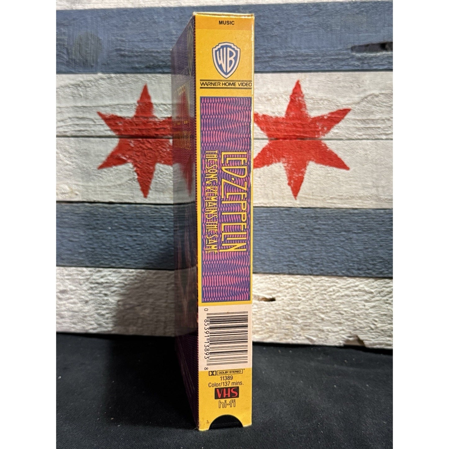 Led Zeppelin The Song Remains The Same Live - VHS Used