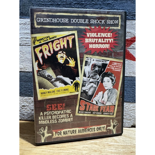 Grindhouse Double Shock Show (Fright / Stark Fear) - DVD Used