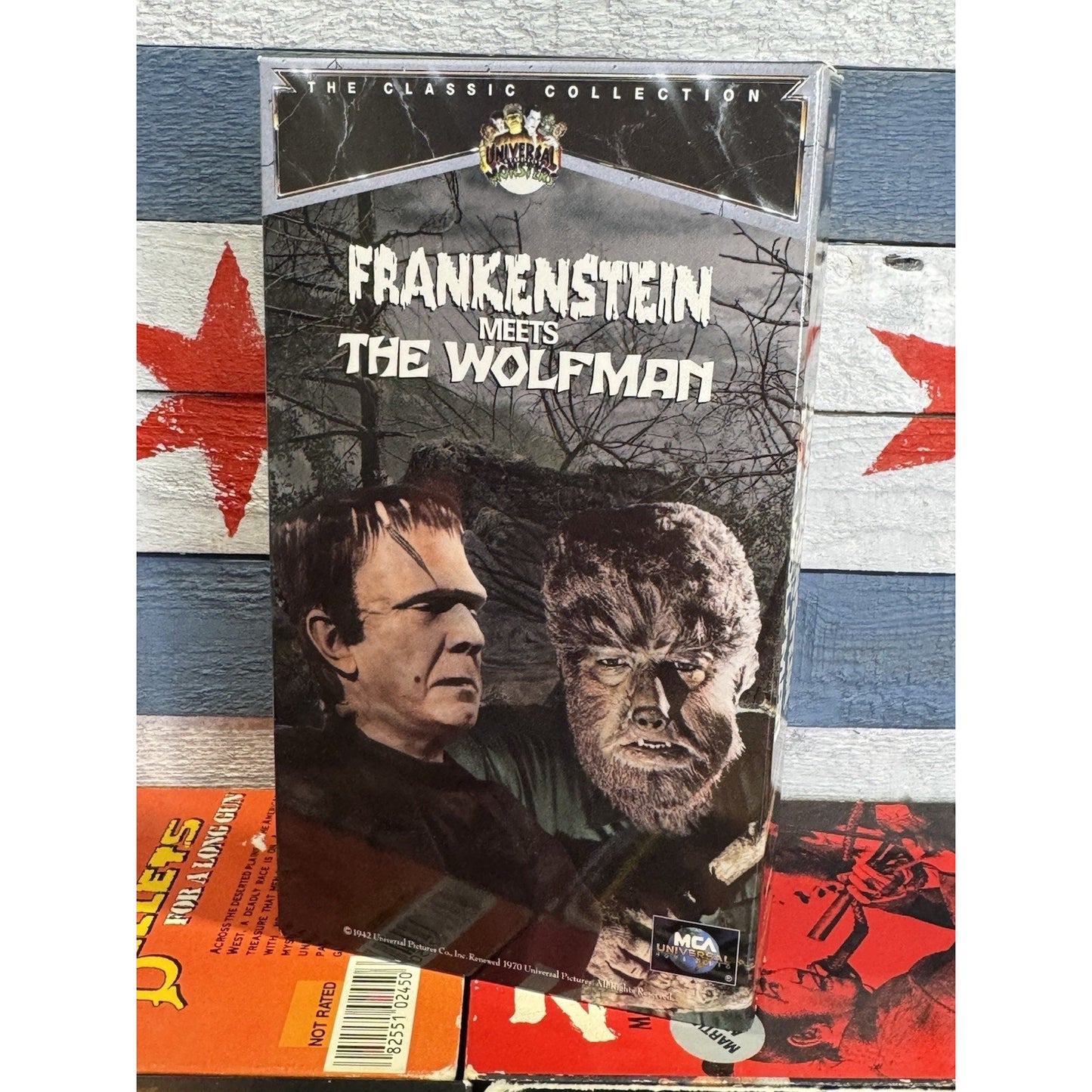 Frankenstein Meets The Wolfman - VHS Used