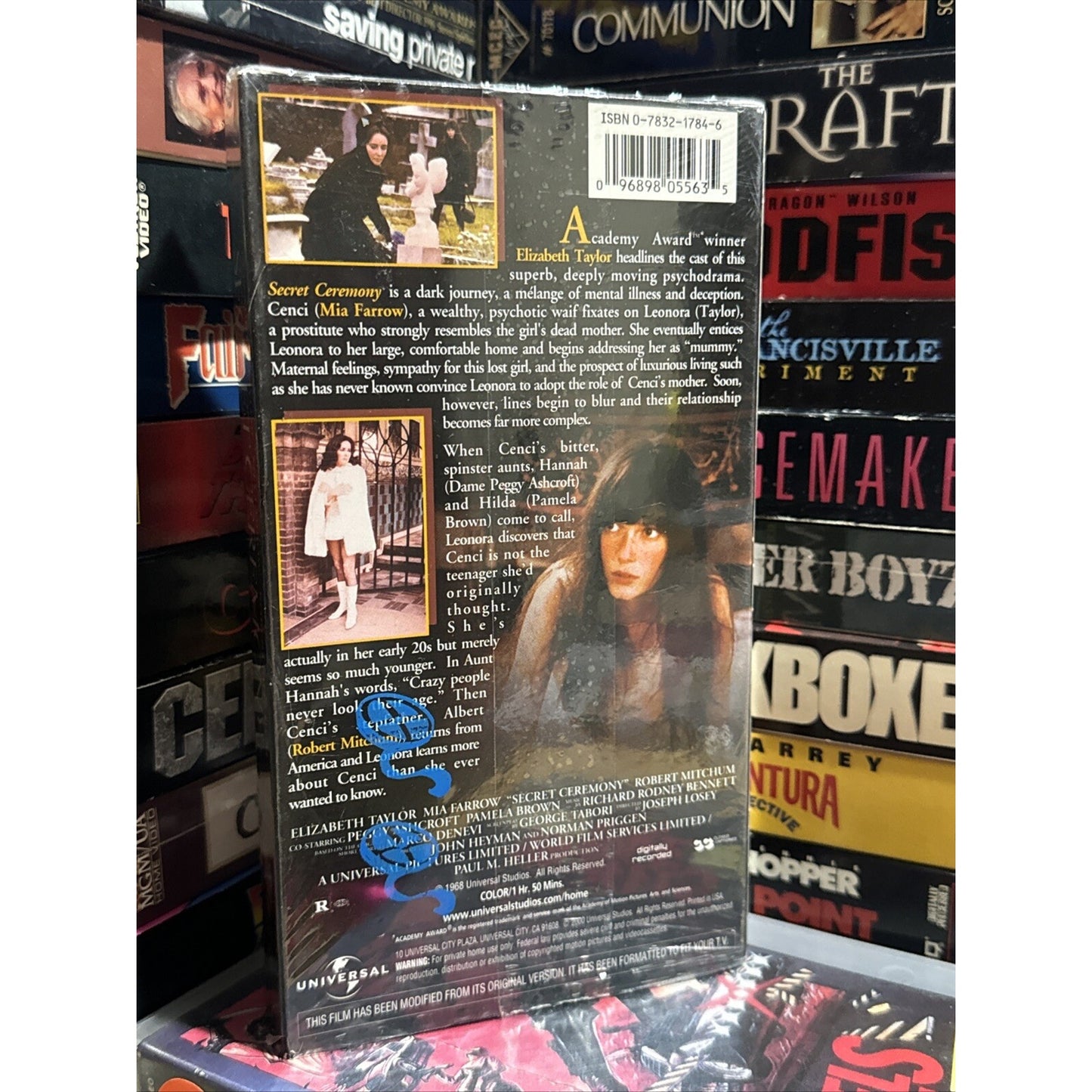 Secret Ceremony - VHS Used