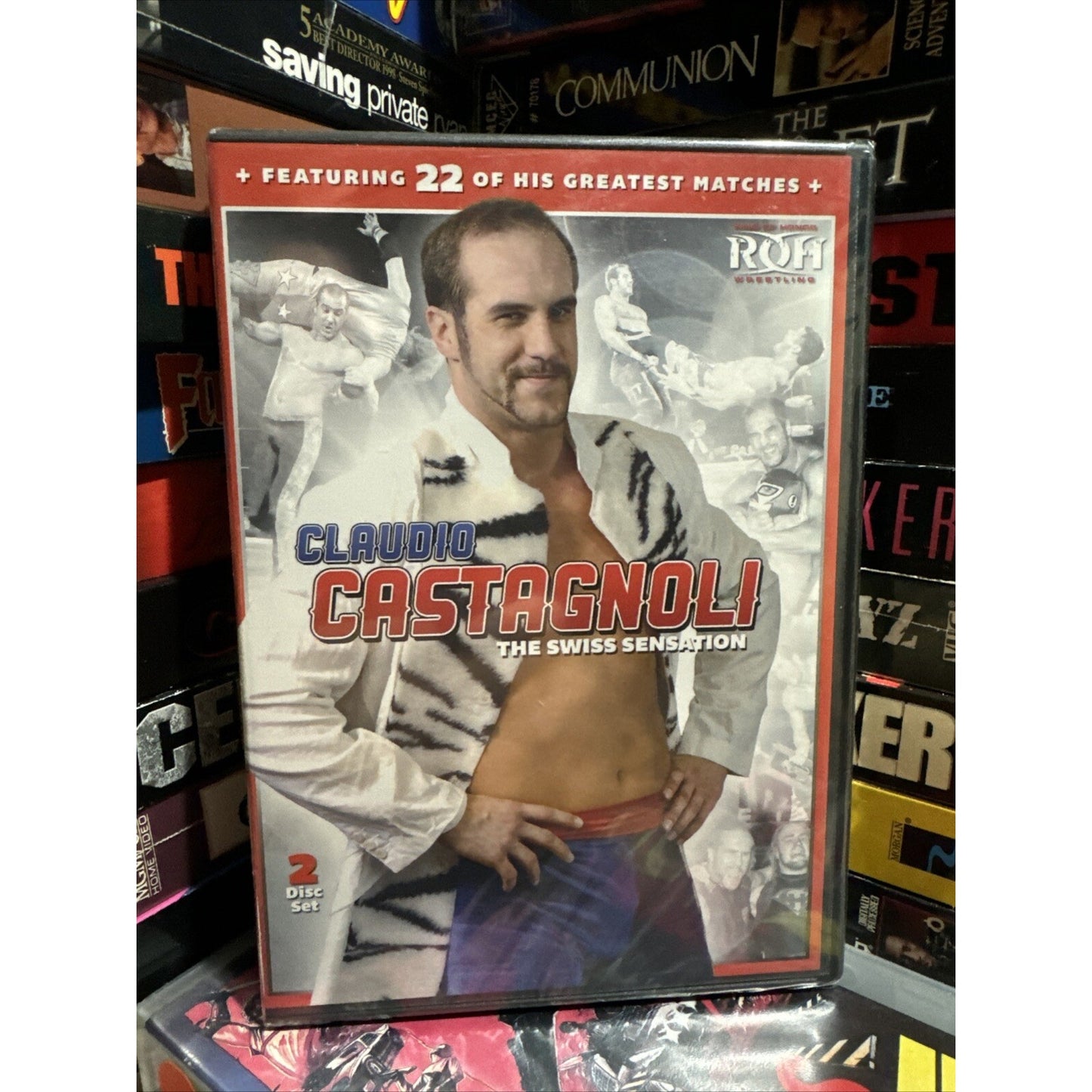 Claudio Castagnoli  : The Swiss Sensation ROH Wrestling - DVD