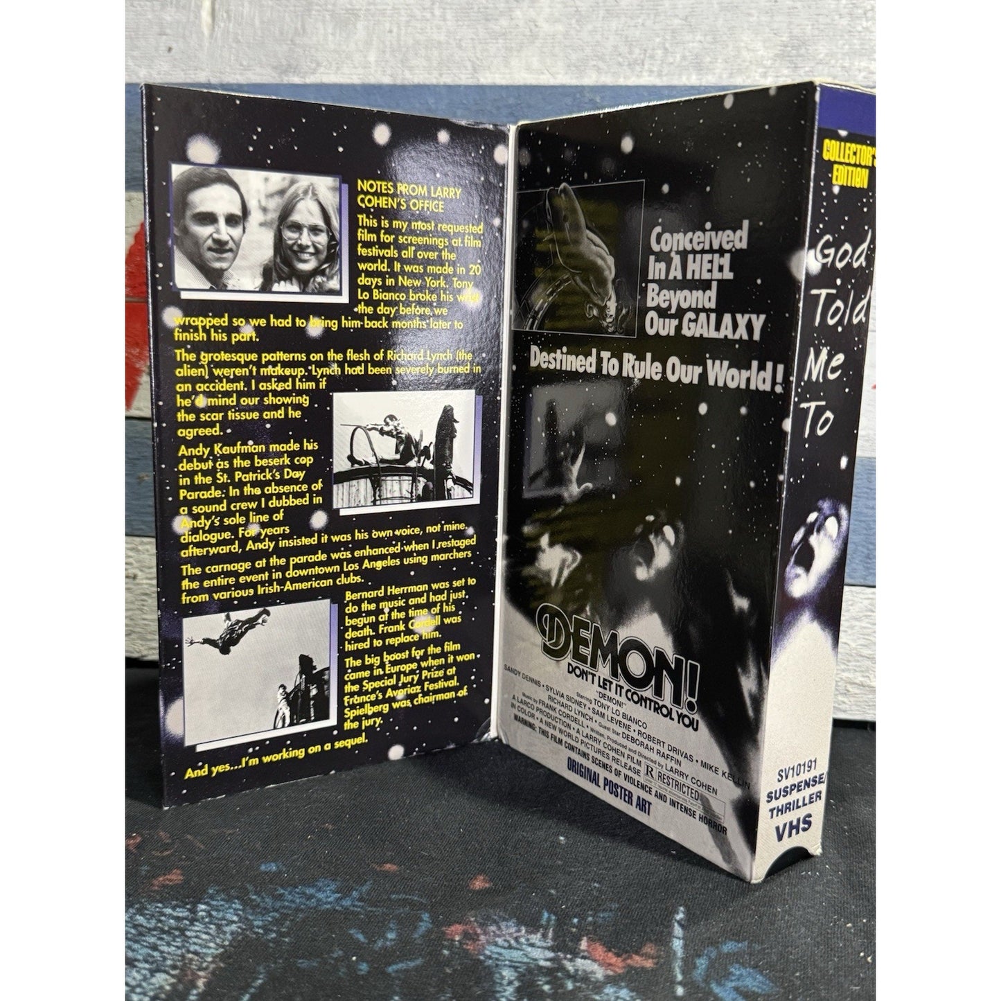 God Told Me To - VHS Used