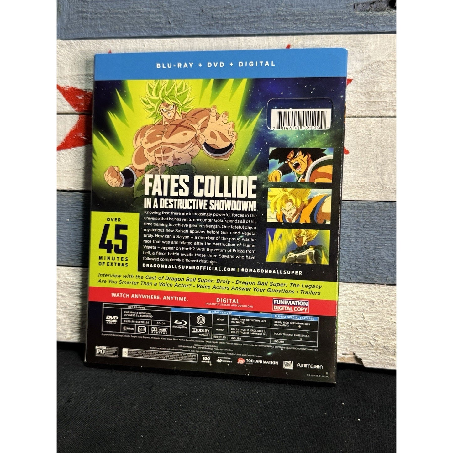 Dragon Ball Super: Broly - Blu-ray Used