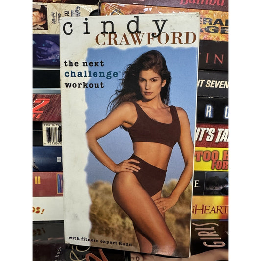 Cindy Crawford The Next Challenge Workout - VHS Used