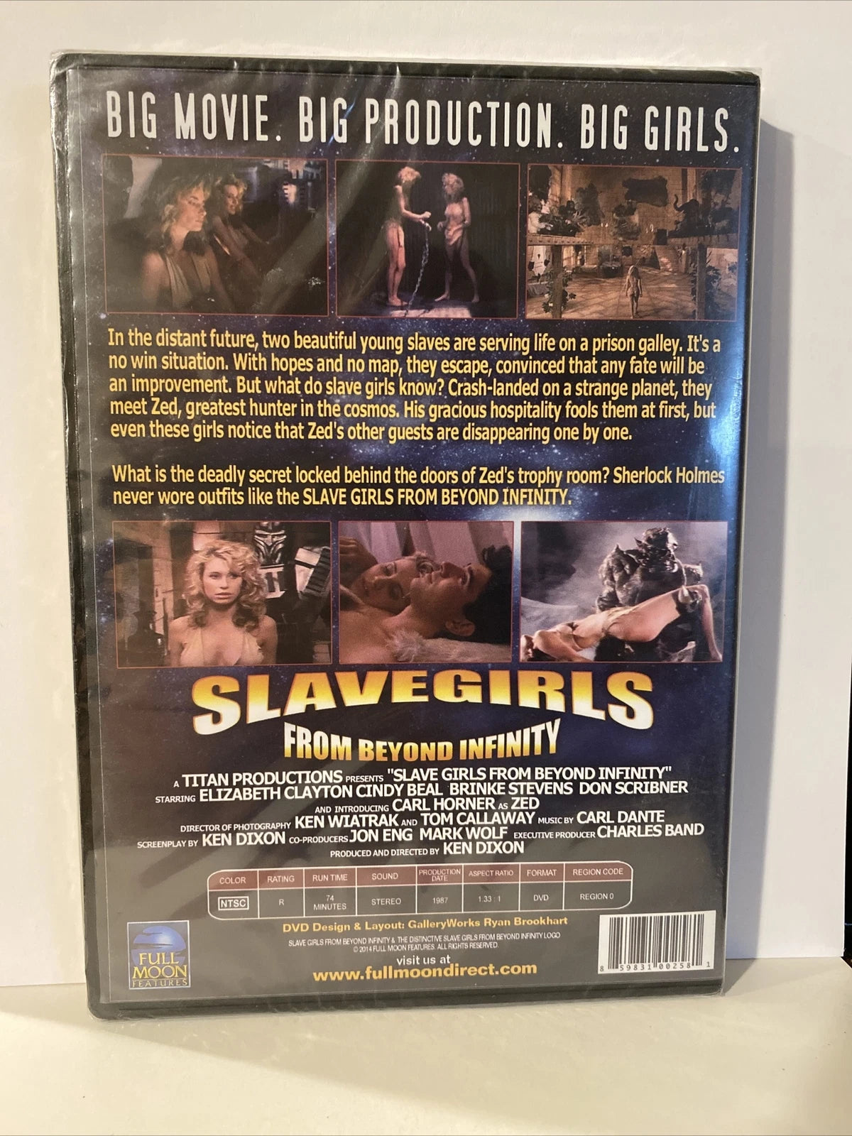 Slave Girls From Beyond Infinity - DVD