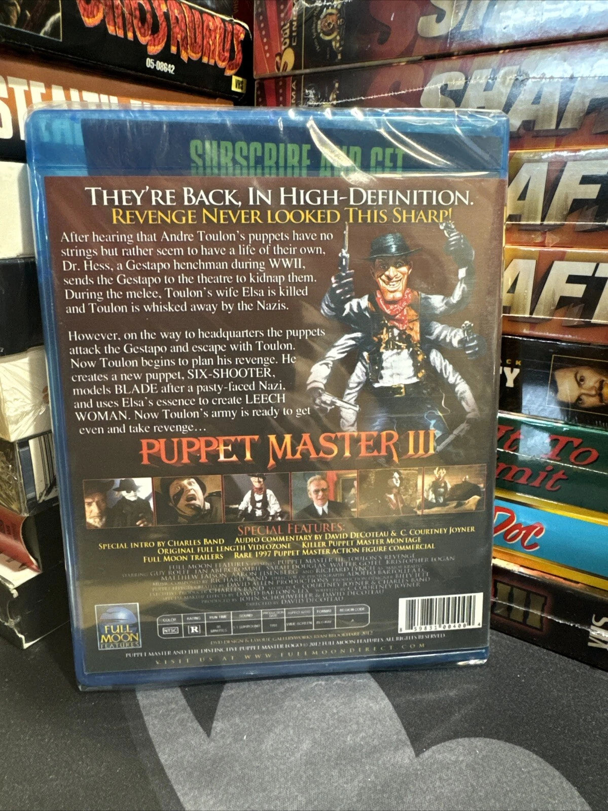 Puppet Master III: Toulon's Revenge Blu-Ray