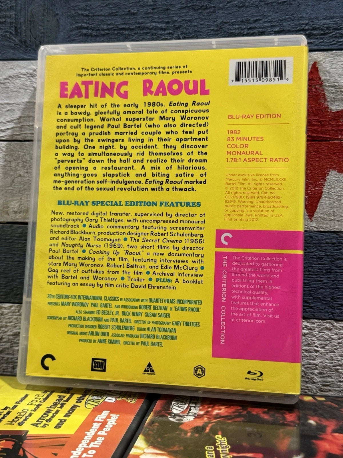 Eating Raoul (The Criterion Collection) - Blu-ray Used