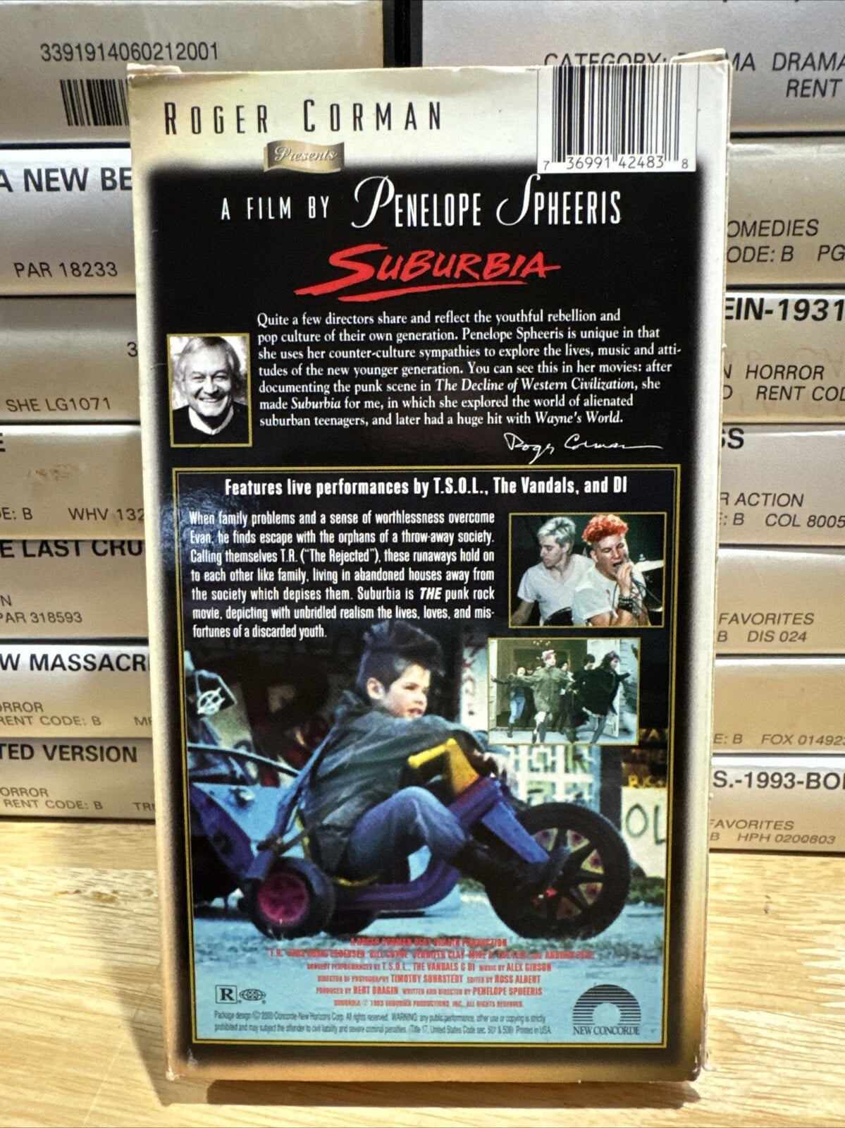Roger Corman Presents: Suburbia - VHS Used