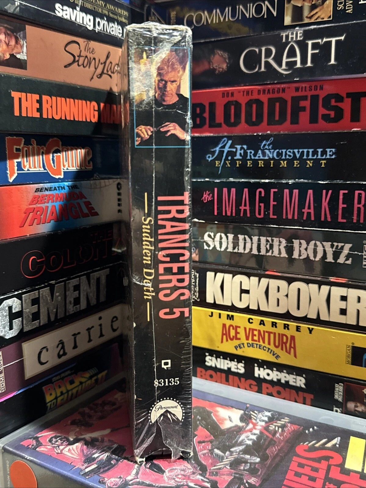 Trancers 5: Sudden Deth – Full Moon VHS Used
