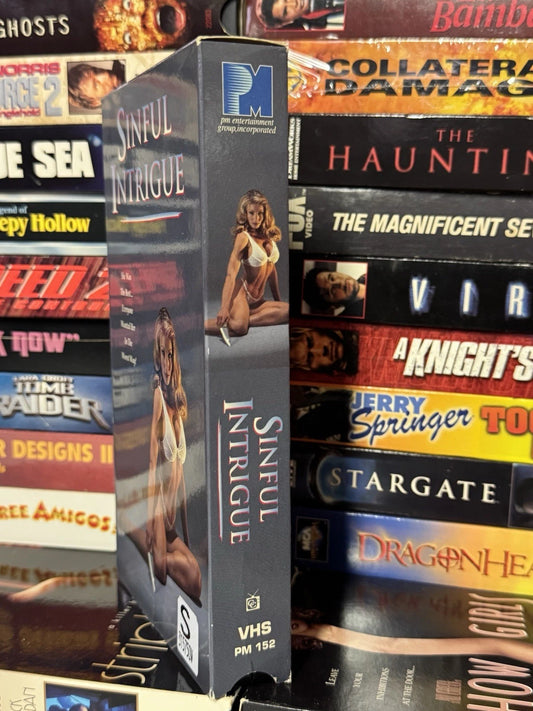 Sinful Intrigue - PM Entertainment VHS Used