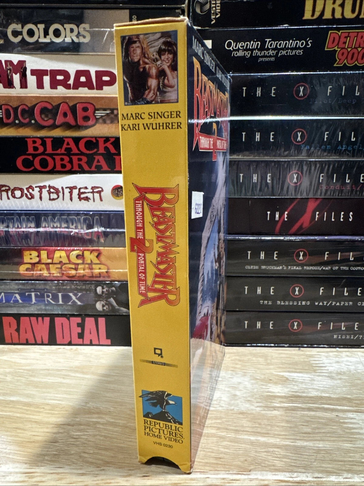 Beastmaster 2: Through the Portal of Time – Republic Pictures VHS Used