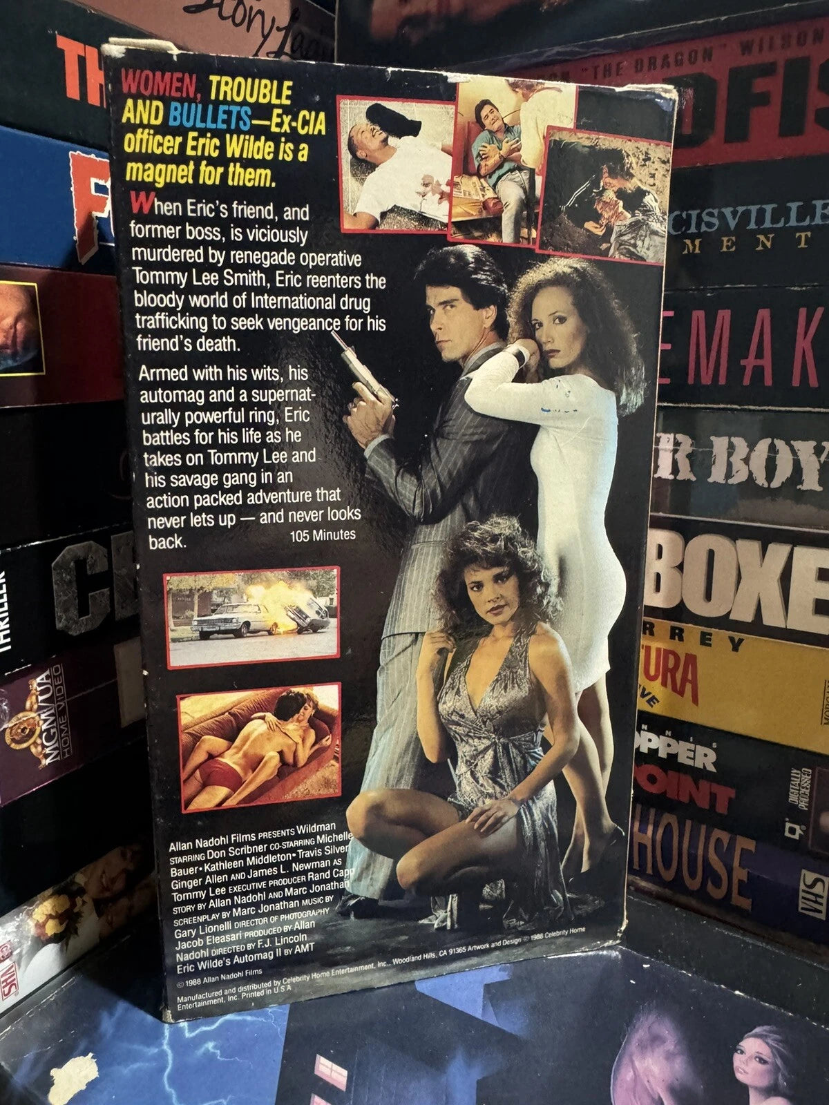 Wild Man - Celebrity Video VHS