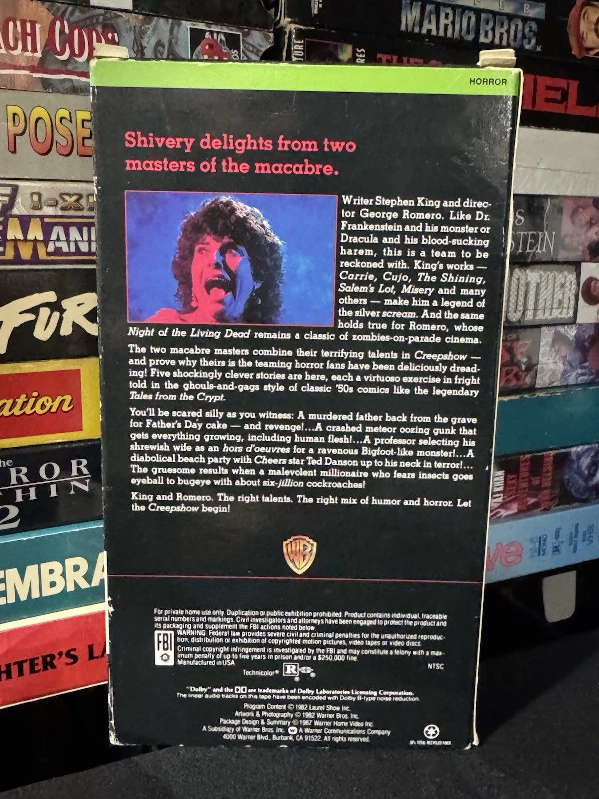 Creepshow – Warner Home Video VHS Used
