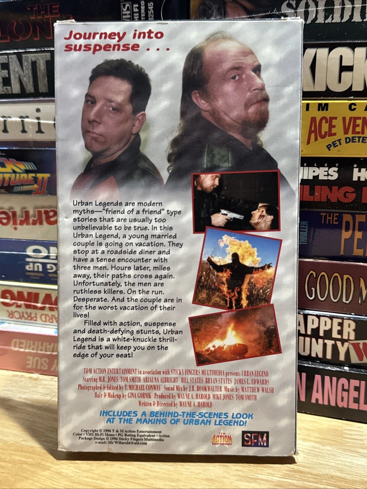 Urban Legend 1996 - Wayne Alan Harold VHS Used
