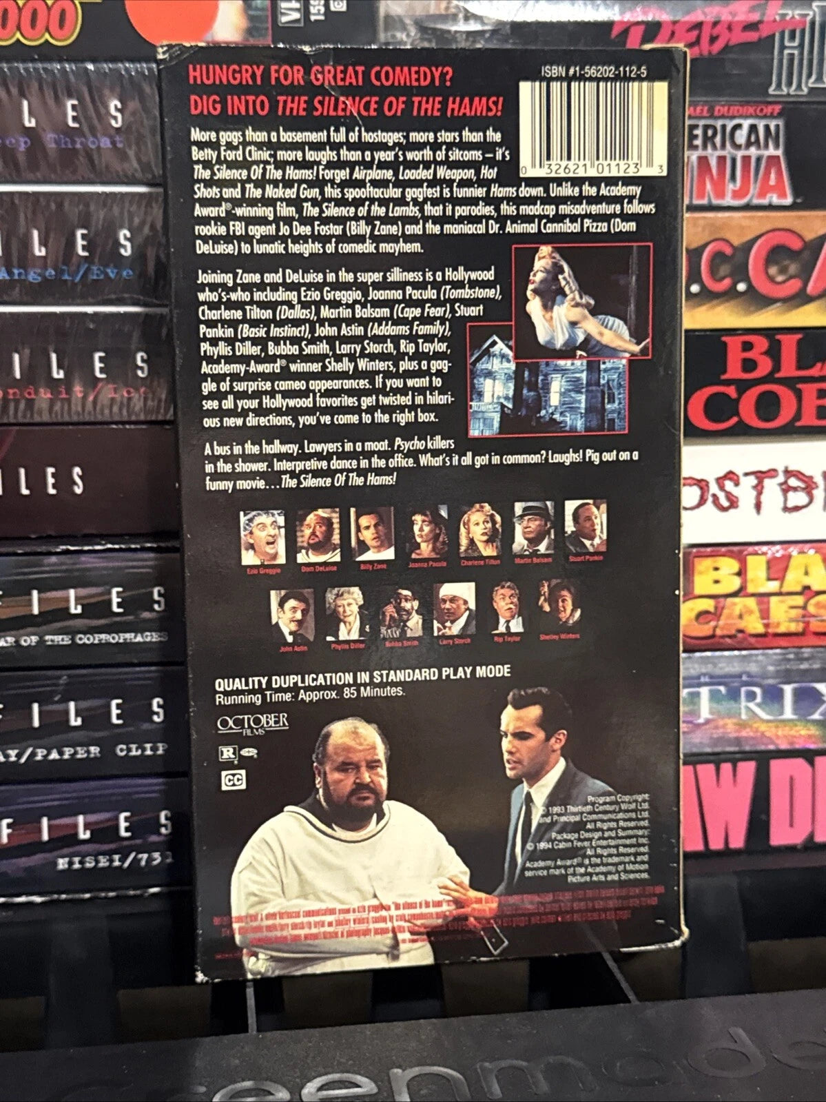 The Silence of the Hams - New Line Home Video VHS Used