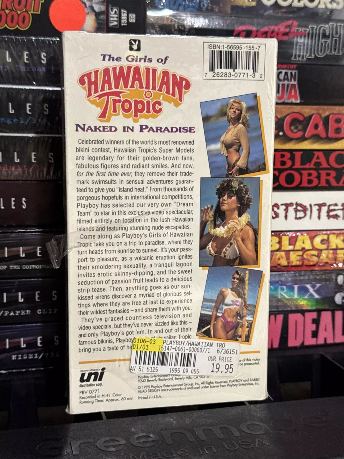 Playboy’s The Girls of Hawaiian Tropic: Naked in Paradise – VHS