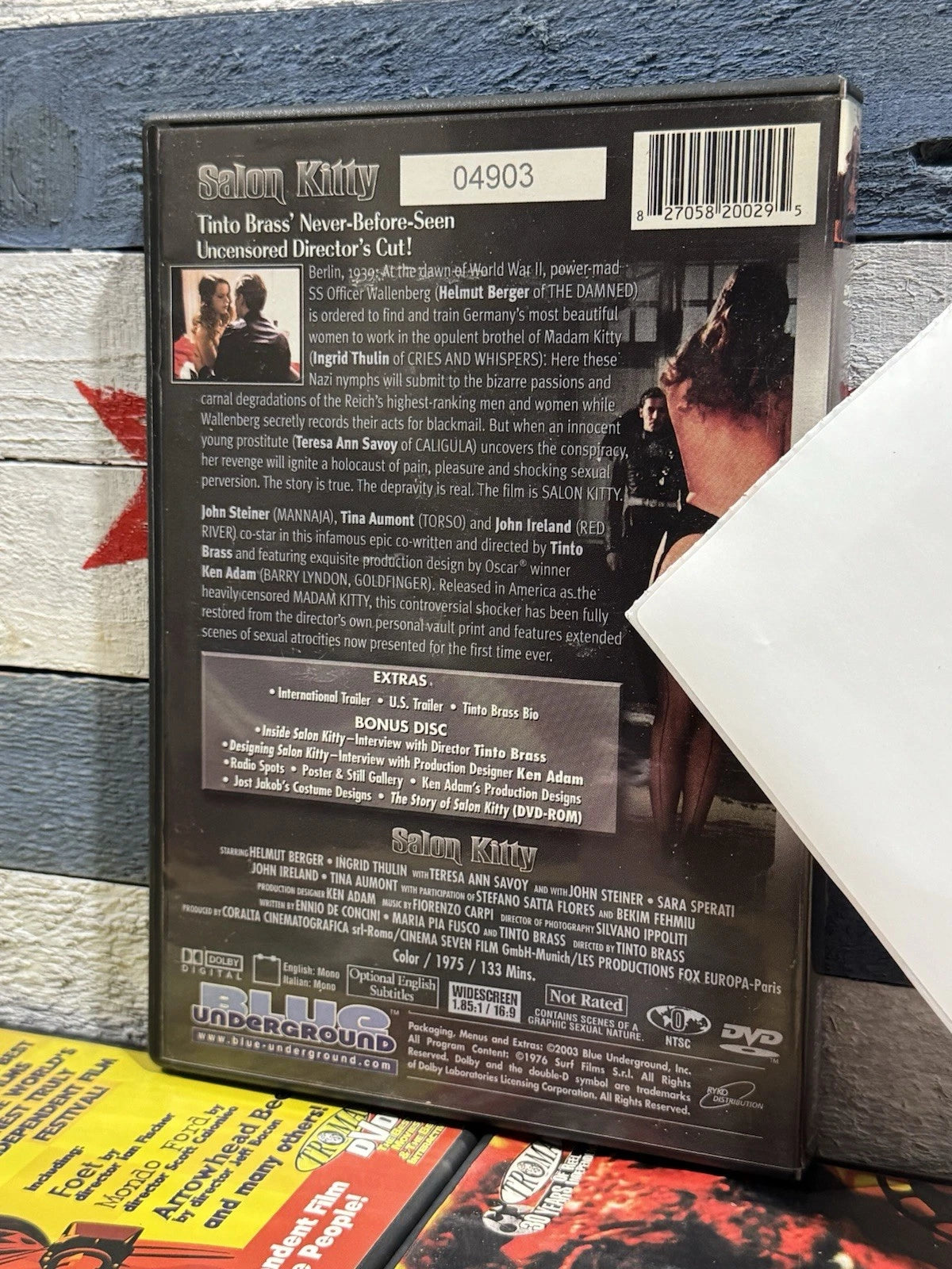 Salon Kitty Limited Edition - Blue Underground DVD Used