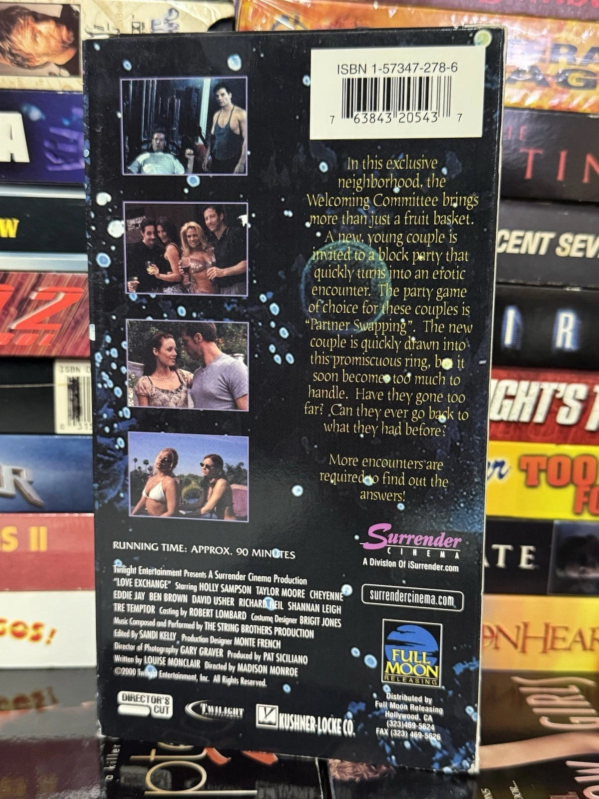 Love Exchange Directors Cut - Surrender Cinema/Full Moon VHS Used