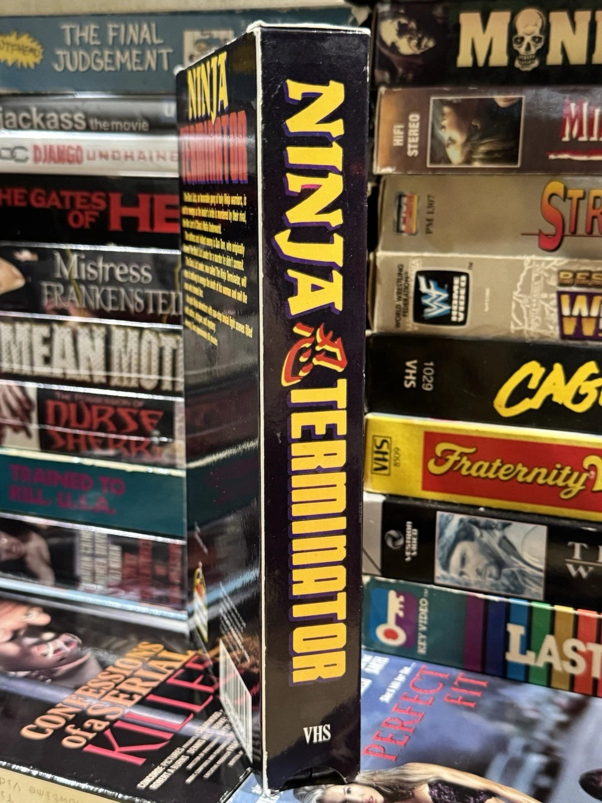Ninja Terminator - Front Row Entertainment VHS Used
