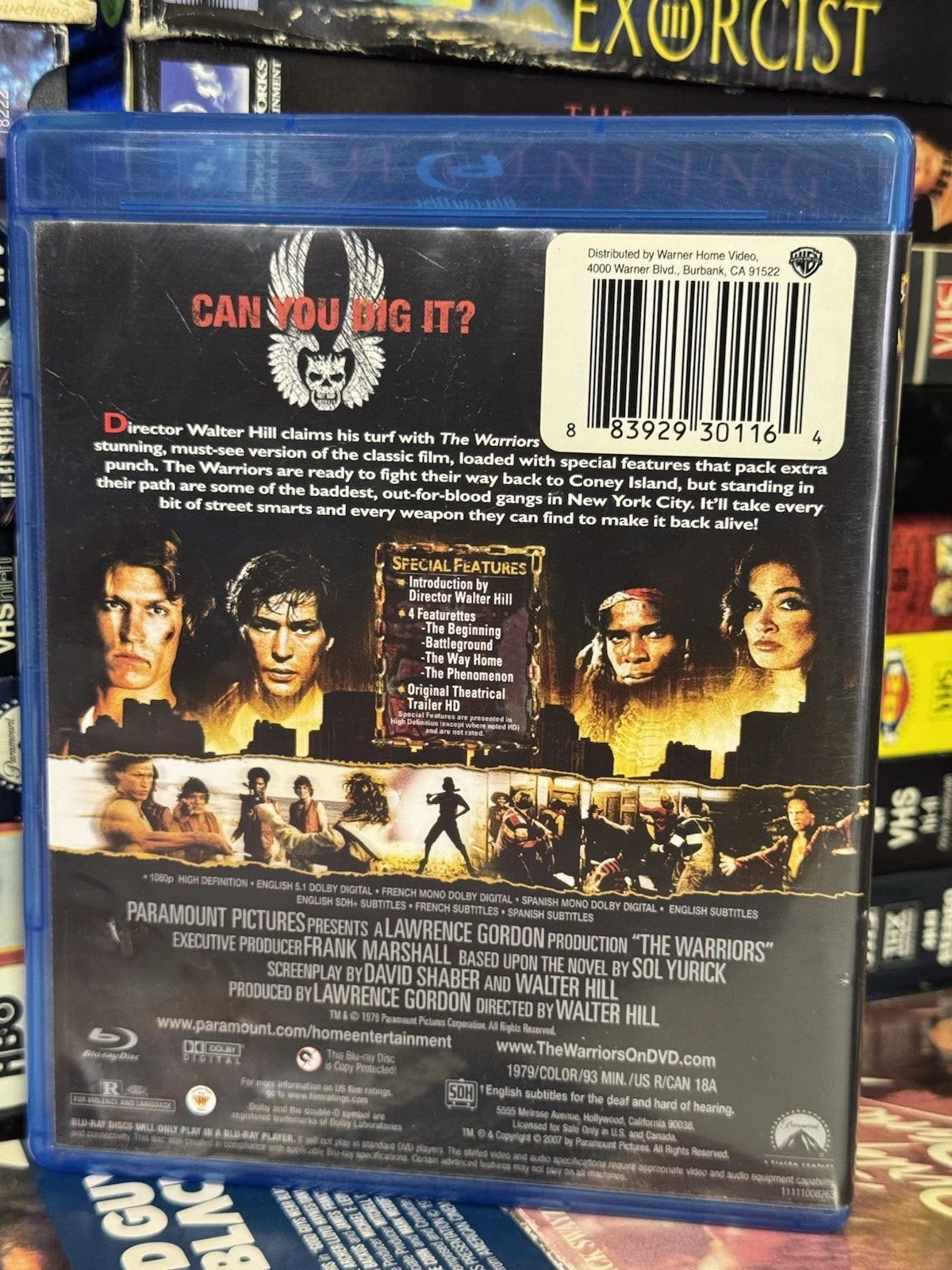 The Warriors Ultimate Director's Cut - Blu-ray Used