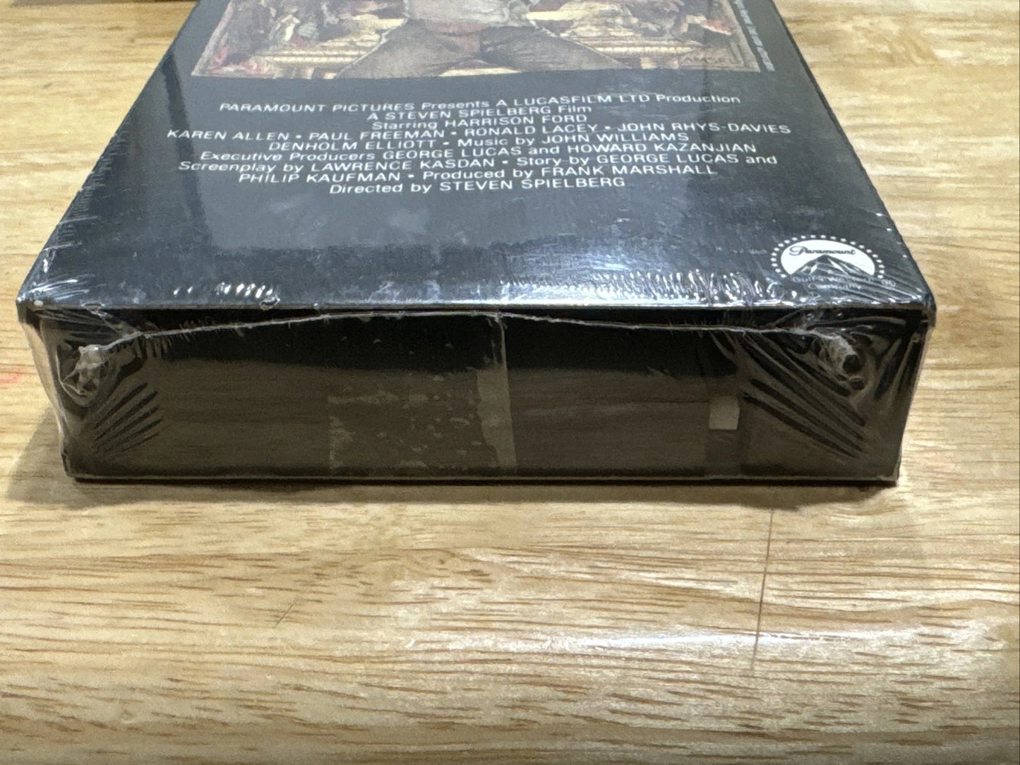Indiana Jones: Raiders of the Lost Ark - Factory Sealed w/ Paramount Watermark VHS