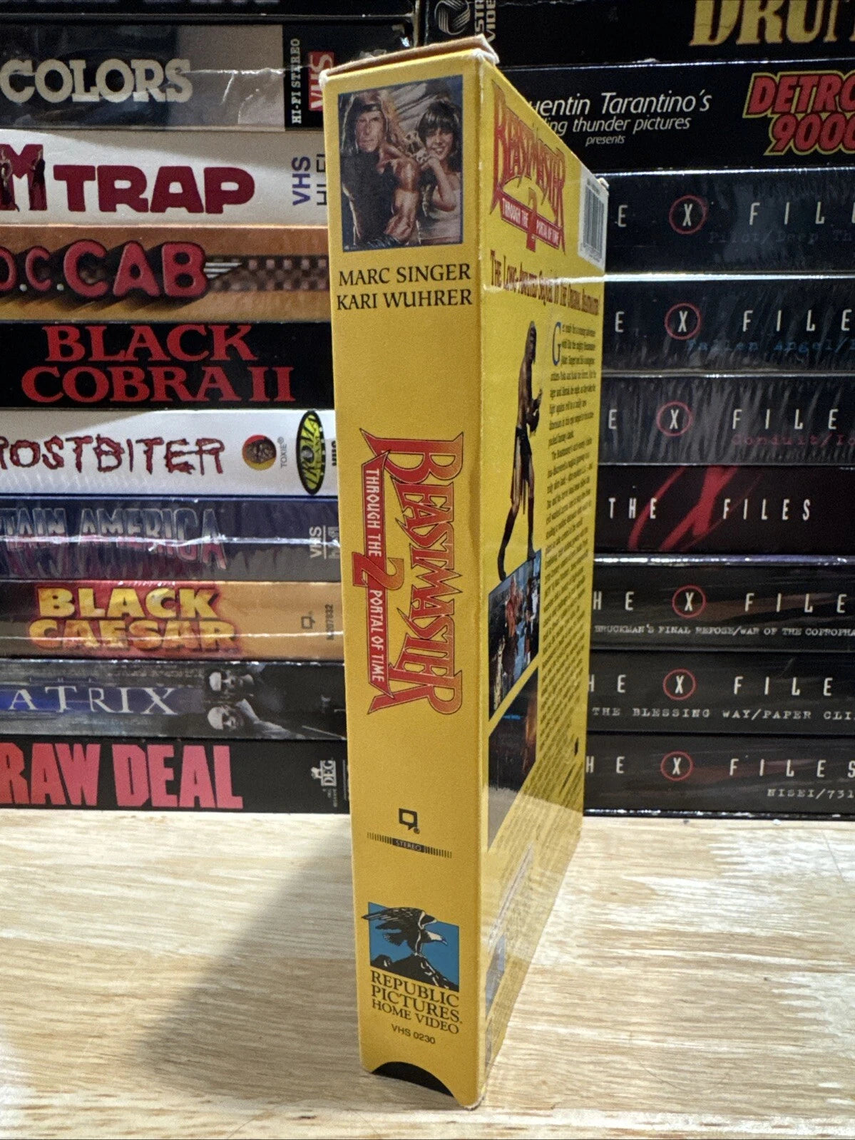 Beastmaster 2: Through the Portal of Time – Republic Pictures VHS Used