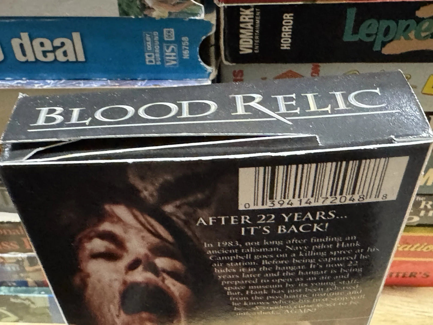 Blood Relic - MTI Video VHS Used