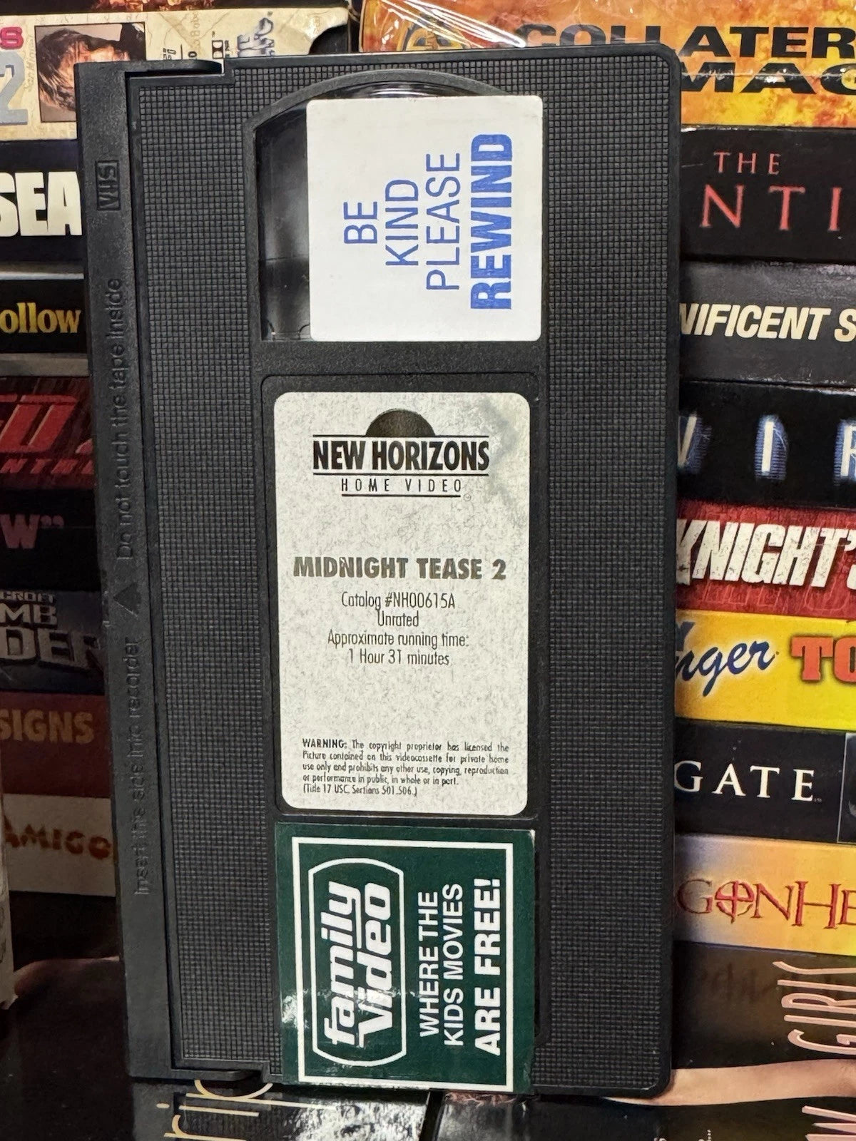 Midnight Tease 2 - New Horizons VHS Used