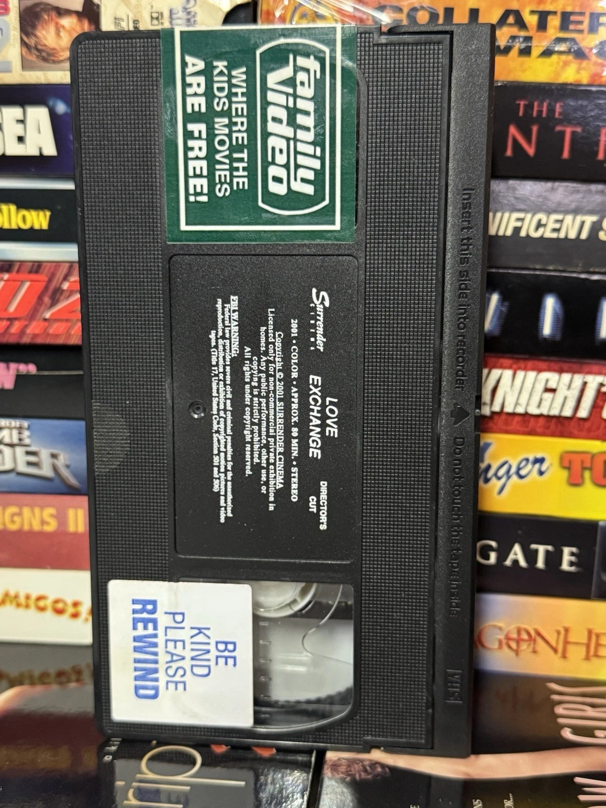 Love Exchange Directors Cut - Surrender Cinema/Full Moon VHS Used
