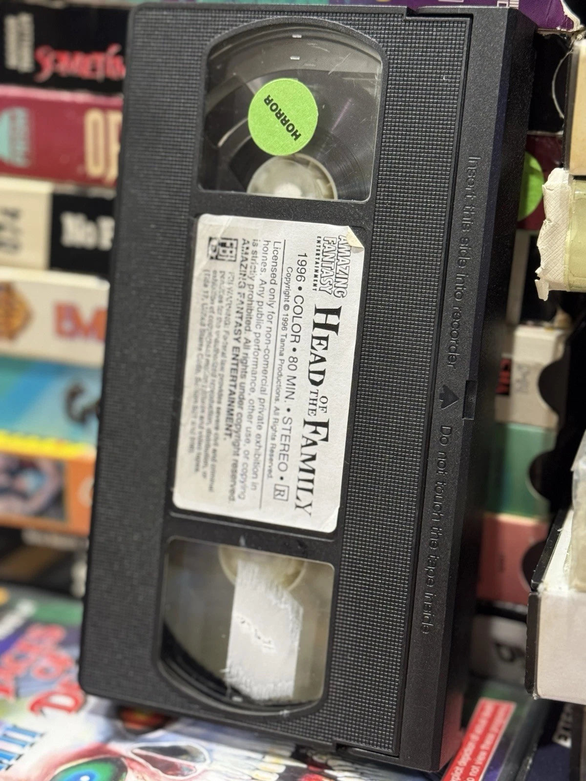 Head of the Family - Pulp Fantasy VHS Used