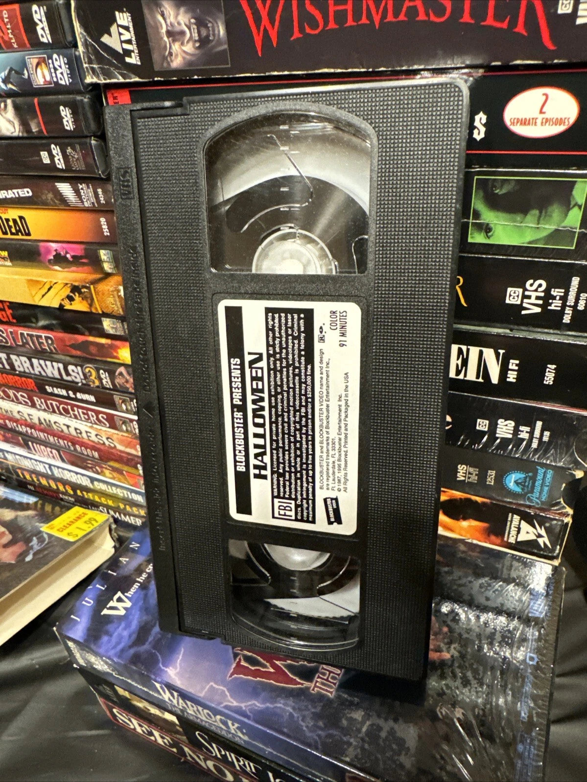 John Carpenter’s Halloween - Blockbuster Presents VHS Used
