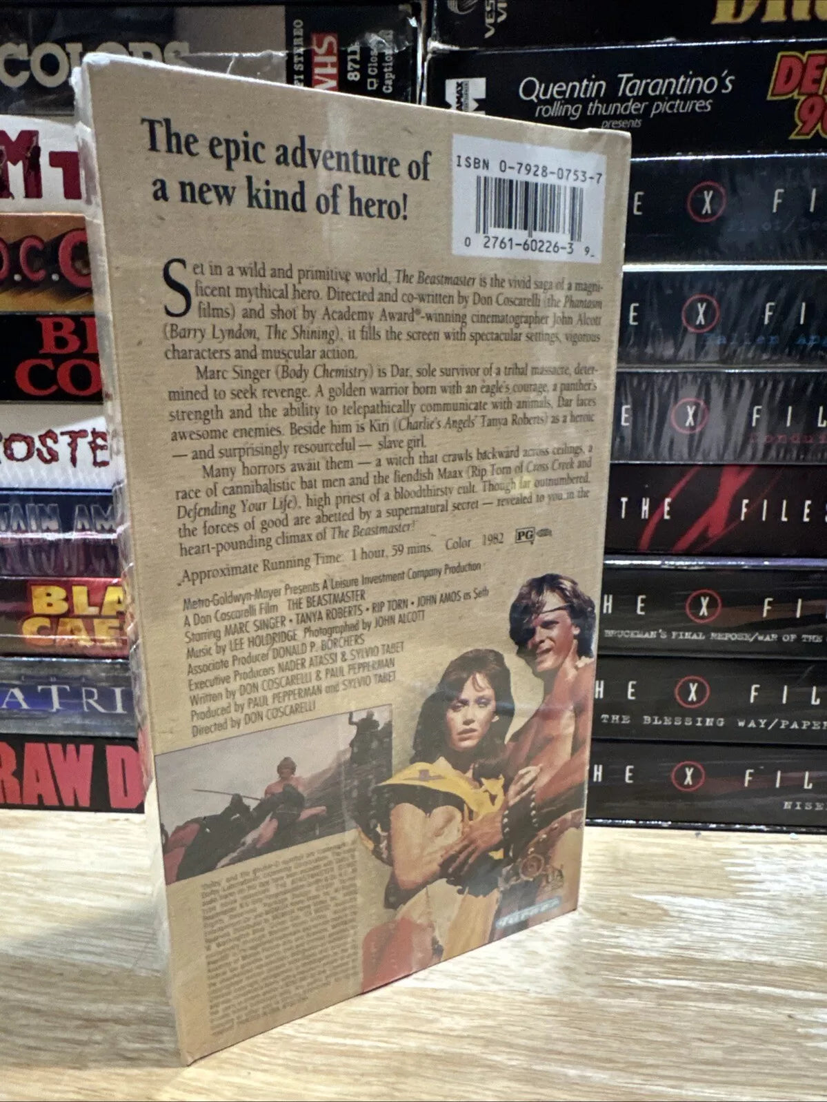 The Beastmaster (1982, 1991 Release) VHS New