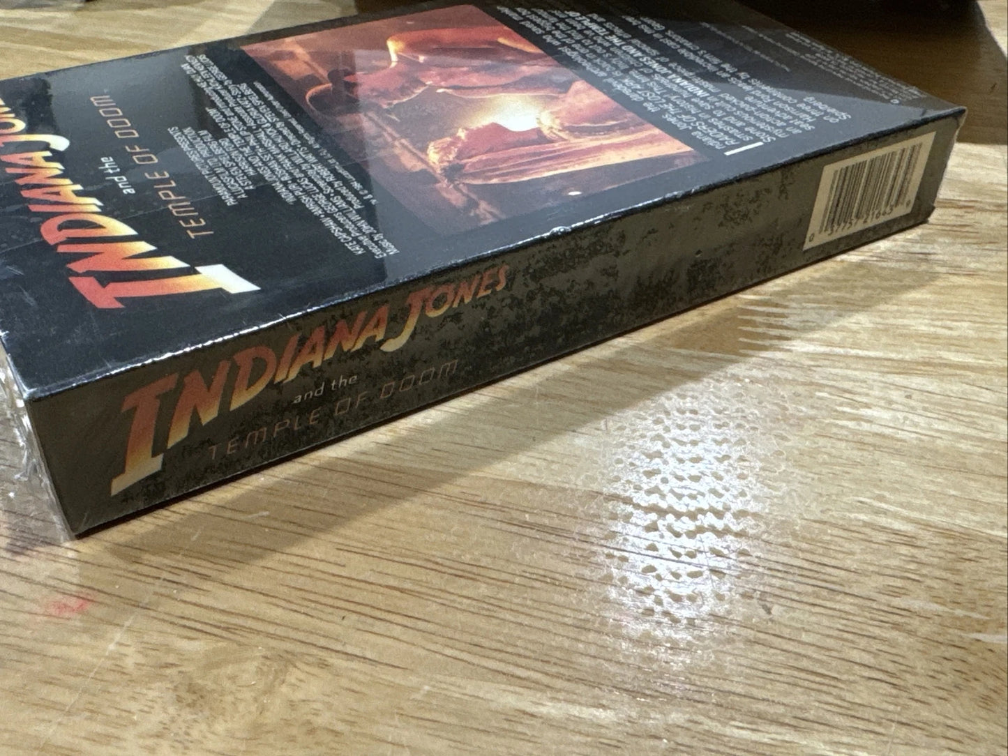Indiana Jones And The Temple Of Doom 1986 First Release Factory Sealed - VHS