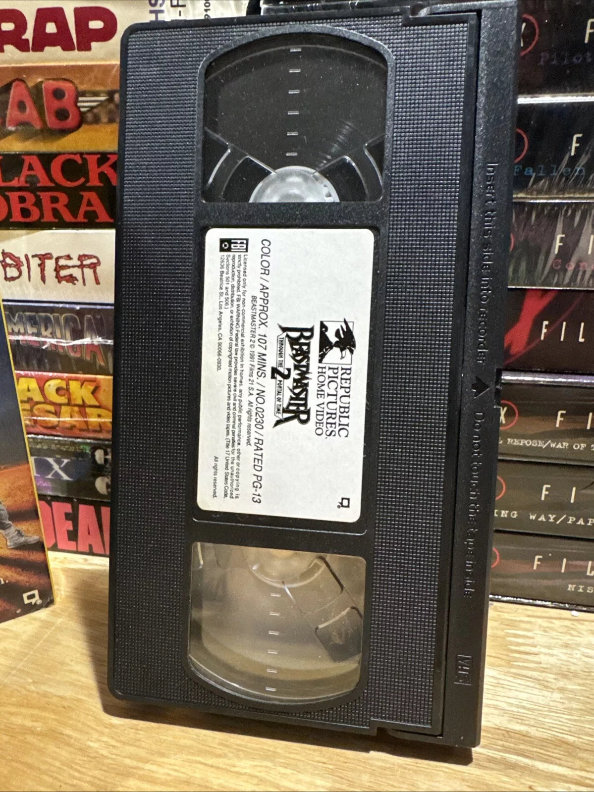 Beastmaster 2: Through the Portal of Time – Republic Pictures VHS Used