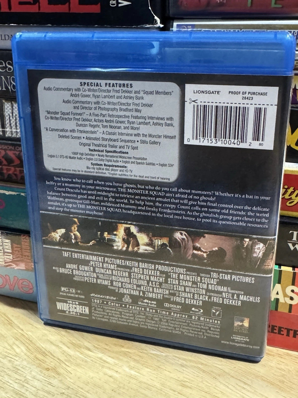 The Monster Squad - 20th Anniversary Edition Blu-ray Used