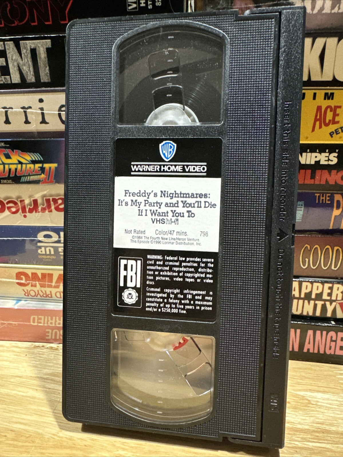 Freddy's Nightmares : The Series It's My Party and You'll Die - VHS Used