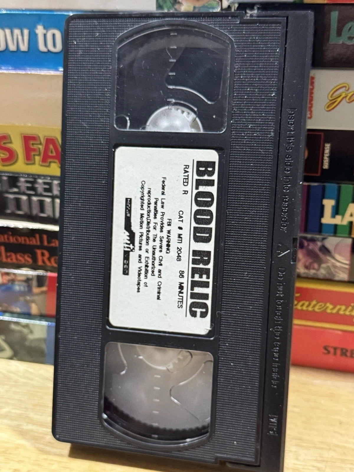 Blood Relic - MTI Video VHS Used