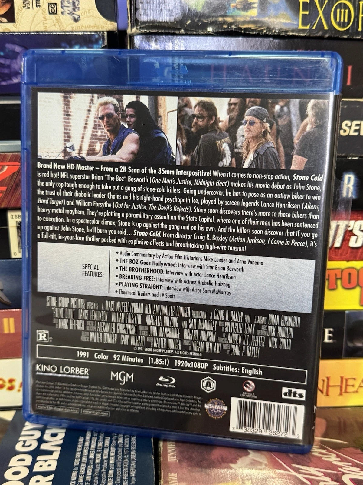 Stone Cold - Kino Lorber Blu-ray Used