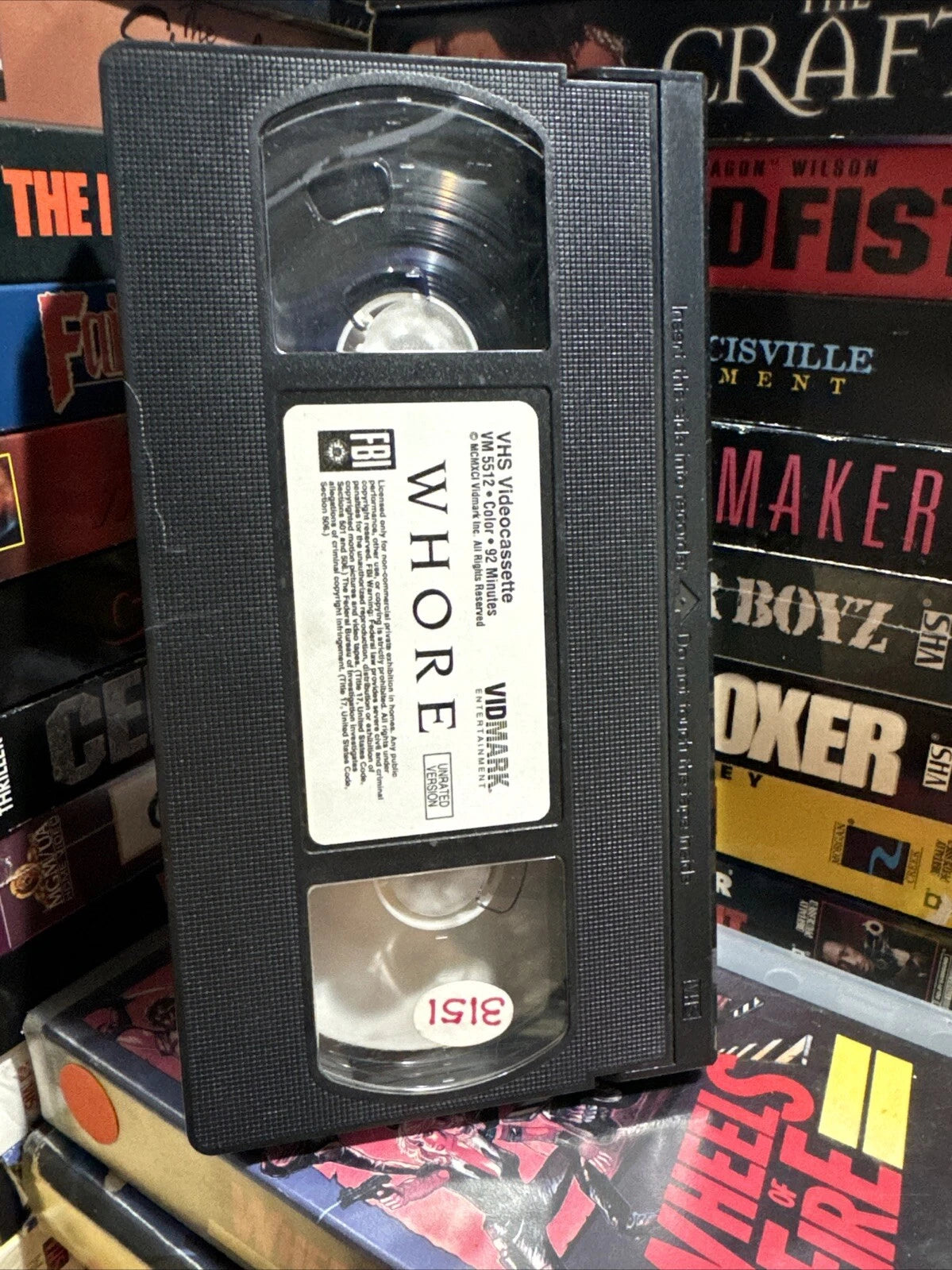 Whore (Unrated) - Vidmark VHS Used