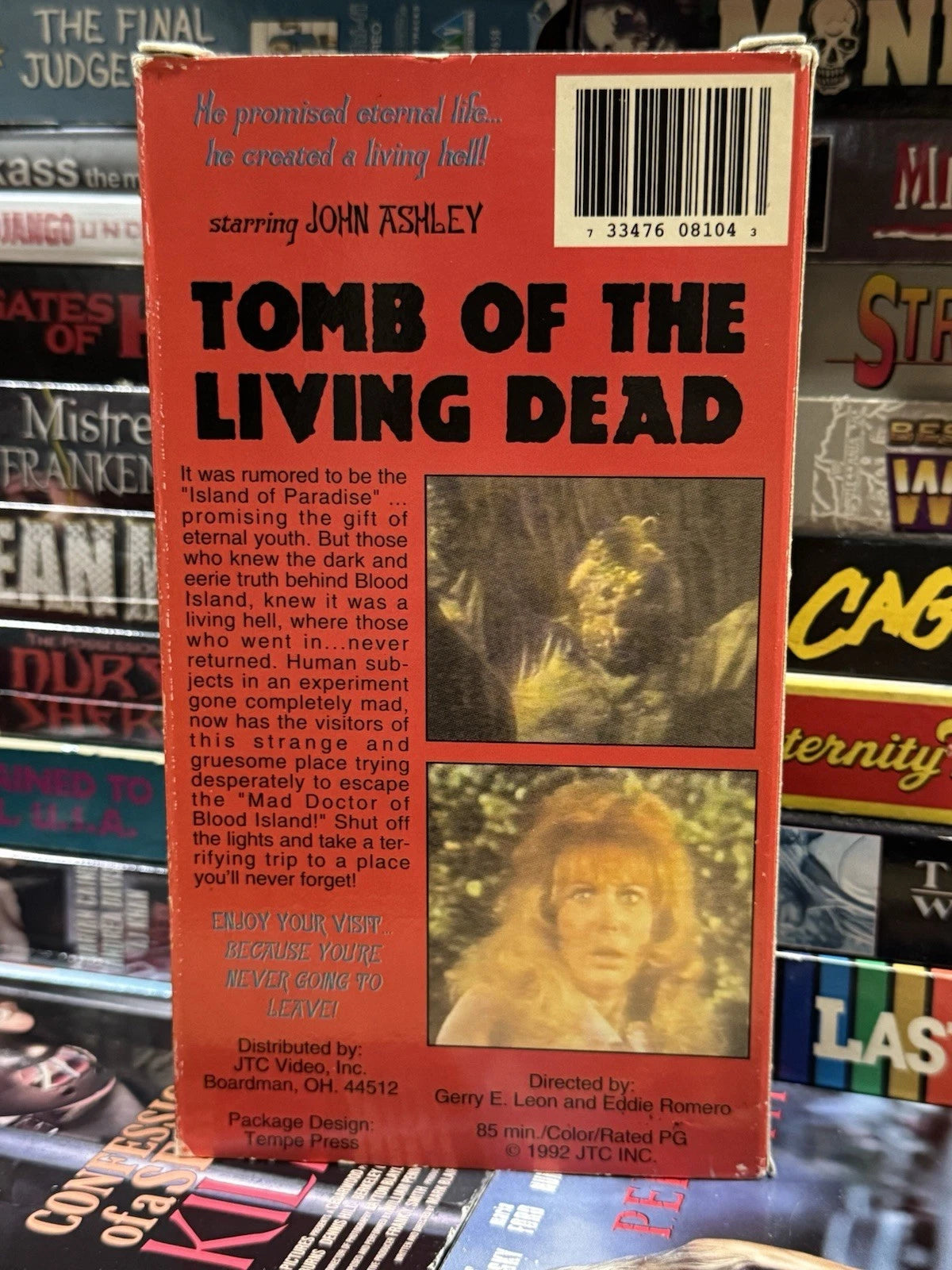 Tomb Of The Living Dead VHS Used