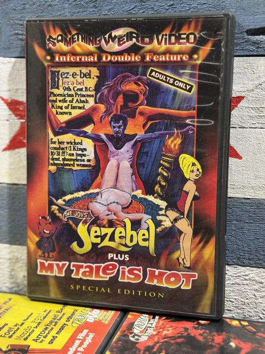 The Joys Of Jezebel / My Tale Is Hot - Something Weird Video DVD Used