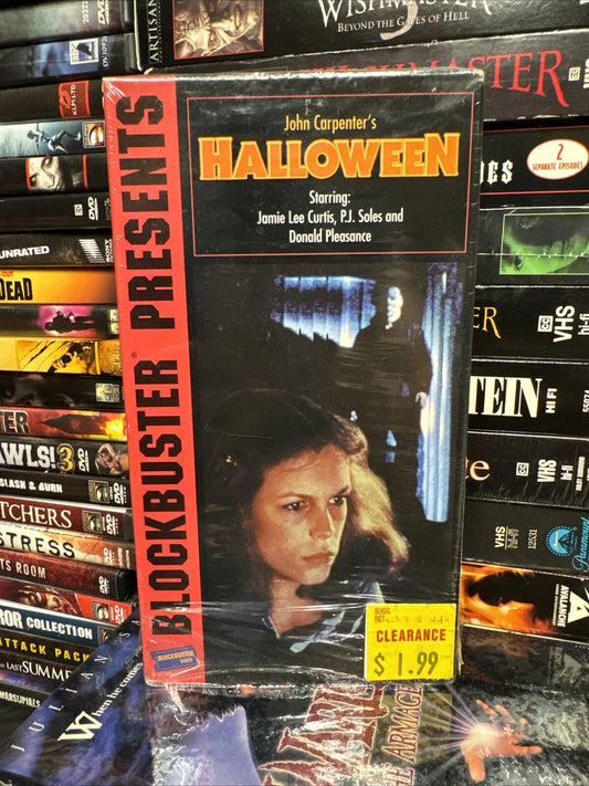 John Carpenter’s Halloween - Blockbuster Presents VHS Used