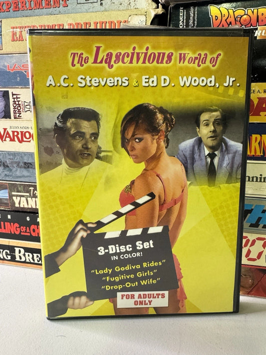 The Lascivious World of A.C. Stephen and Ed Wood Jr. DVD - Used