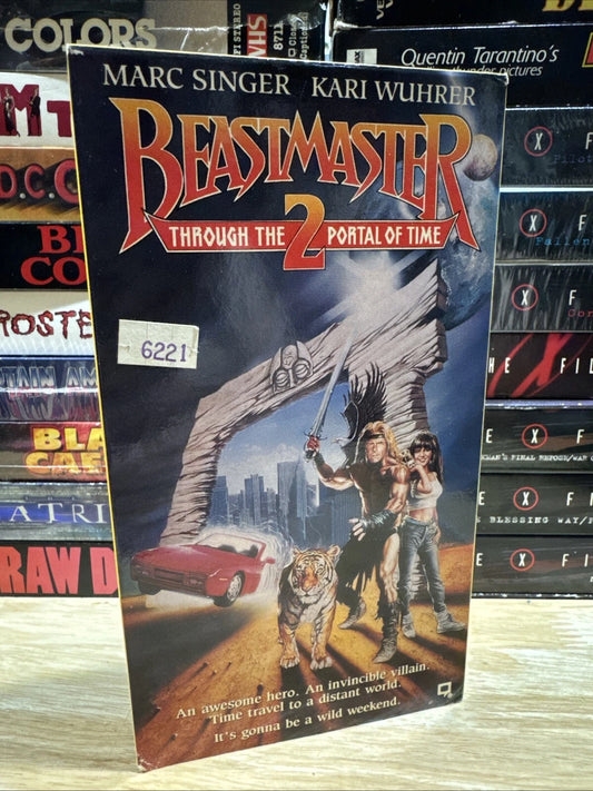 Beastmaster 2: Through the Portal of Time – Republic Pictures VHS Used