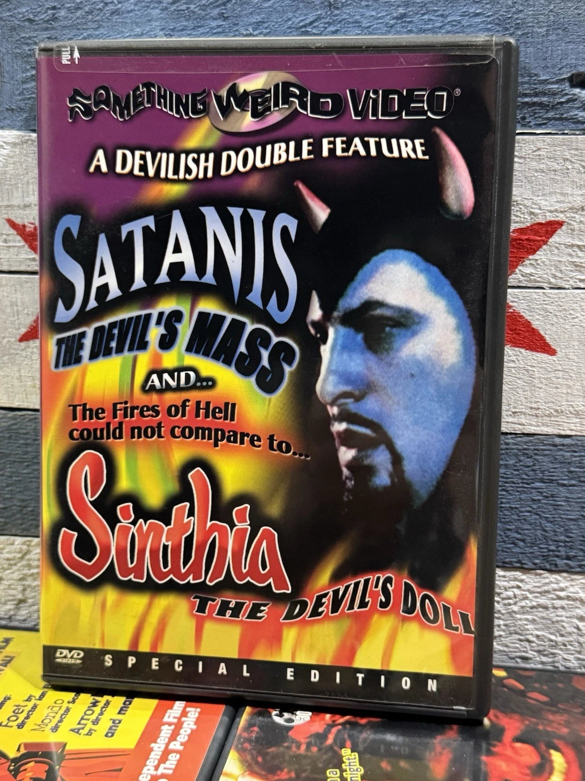 Satanis The Devils Mass / Sinthia - Something Weird Video DVD Used