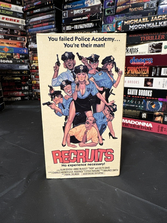 Recruits - Vestron VHS Used