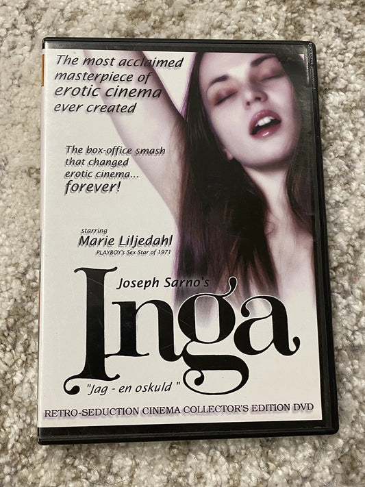 Joseph Sarno’s Inga – RetroSeduction Cinema DVD Used